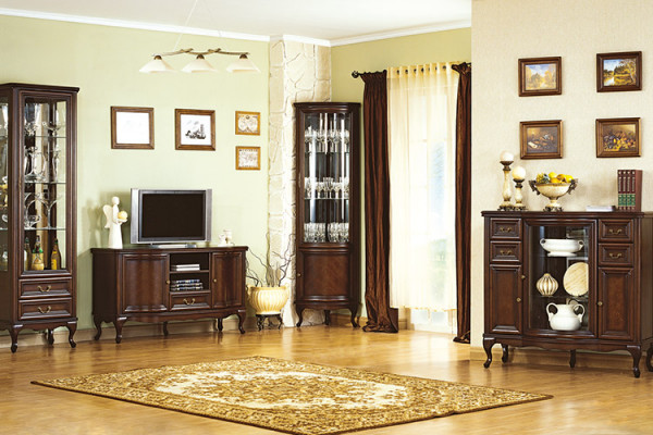  Klassischer Antik Style TV Sideboard Unterschank RTV Fernsehschrank Model W-RTV 
