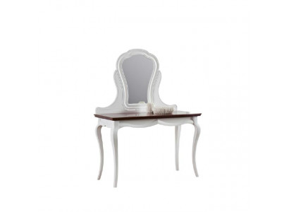  Echtholz Tisch Klassische Konsole Spiegel Kommode Schminktisch Schlafzimmer Neu 