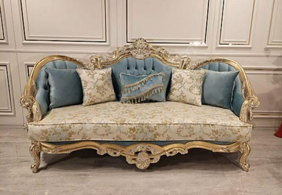 Wohnzimmer Sofagarnitur Klassische Sofa Couch Möbel einrichtung 3+1 Sitzer