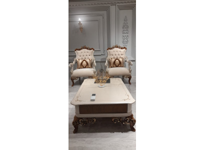 Wohnzimmer Couchtisch Luxus Tisch 120x72 Tische Holztische Möbel Einrichtung