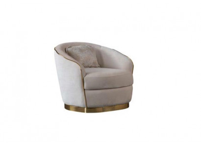 Luxus Sessel Einsitzer Sofa Couch Polster Möbel 82x85x77cm Lehnstuhl