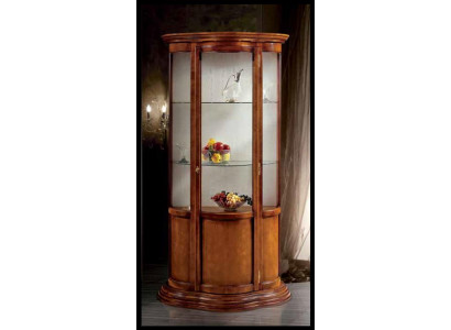 Glasschränke Luxus Sideboard Schränke Braun Vitrine Klassisch Italienische Möbel