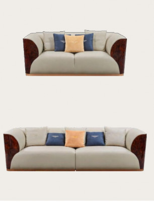 Komplette Sofagarnitur 4tlg. Set Couchtisch sofa Sitzgarnituren Ledercouchen