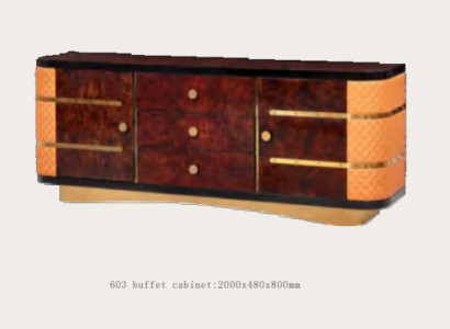 Deko Designer Kommode Anrichte Side Low Board Schrank Wohn Zimmer Regal