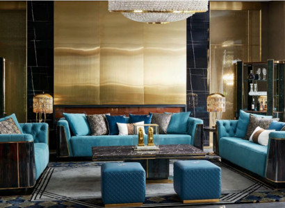 Dreisitzer Couch Couch Polster Sofa 3 Sitzer Textil Couchen Stoff Luxus Möbel