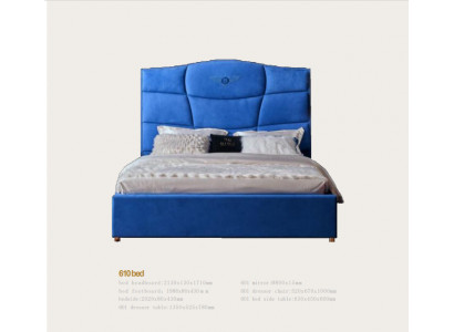 Bettgestell Design Polsterbett Bett Betten Hotel Hotelbett 180x200cm Luxus