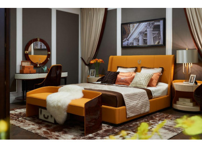 Luxus Schlafzimmer Möbel Bett 2x Nachttisch Set Betten Hotel Möbel 3tlg. Wohnen