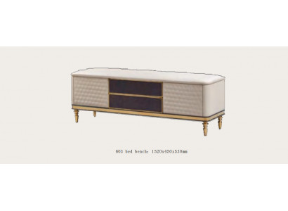 Design Hocker Bank Luxus Pouf Fußhocker Möbel Polsterhocker Sitzhocker