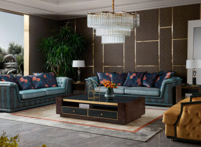 Sofagarnitur 321 Sitzer Set Design Sofa Polster Couchen Couch Ledersofa Sofas