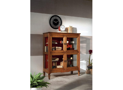 Wohnzimmer Anrichte Glas Schrank Vitrine Esszimmer Anrichte Holz Schränke Möbel
