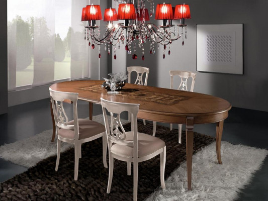 Komplett Set Esstisch 4x Stühle Esszimmer Set Ess Gruppe Holz Tisch Tische 5tlg