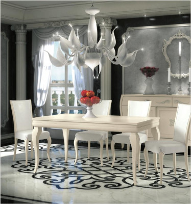 Esszimmer Esstisch Stuhl Ess Tisch Design Gruppe Tische Holz Modern Set 5tlg.