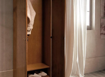 Garderobe Kleiderschrank Schrank Naturholz Massivholz Schränke Flur Massiv Holz