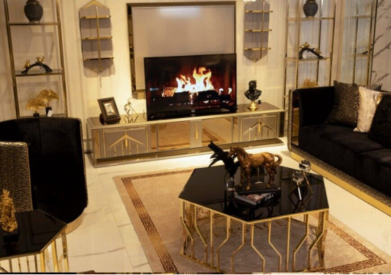 Luxus Lowboard rtv Regal Sideboard rtv Kommode Fernseh Ständer Schrank Möbel Neu