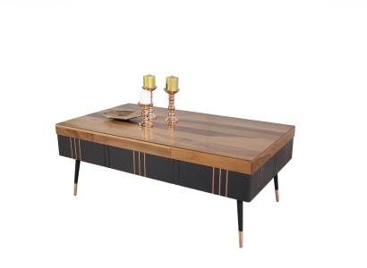 Kaffeetisch Couchtisch Tisch Wohnzimmer Tische Beistelltisch Holz Sofa 120x68cm