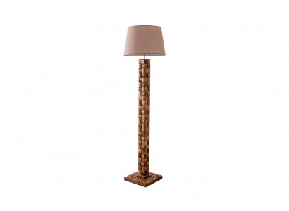 Stehleuchte Stehlampe Stand Steh Leuchten Lampen Braun Modern Lampe Möbel Neu