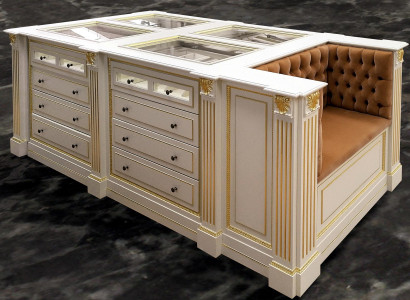 Insel Begehbarer Kleiderschrank Kommode Ankleide Zimmer Kommoden Hocker Kleider