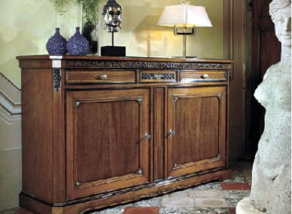 Italienische Möbel Wohnzimmer Holz Möbel Neu Sideboard tv Lowboard rtv Schrank