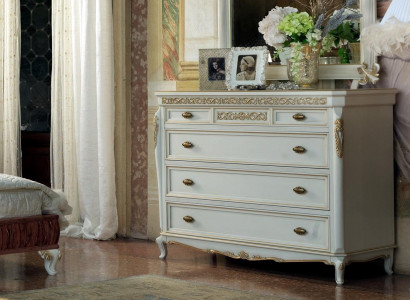 Hohe Kommode Sideboard Kommoden 5 Schubladen Hochschrank Schrank Holz Möbel Neu