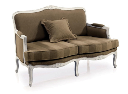 Design Polster Textil Sofas Couchen neues Doppelsofa Luxus Sofa 2 Sitzer Möbel