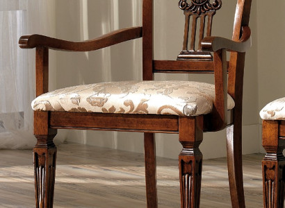 Design Polster Massivholz Stuhl Stühle Sitz Lehn Büro Office Esszimmer Luxus Neu