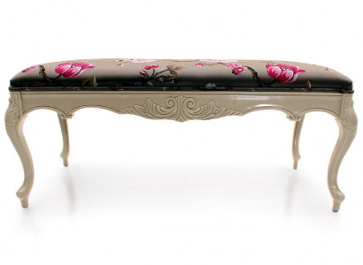 Hocker Sofa Pouf Polster Beistellhocker Fußhocker Ottomane Sitz Bank Artdéco Neu