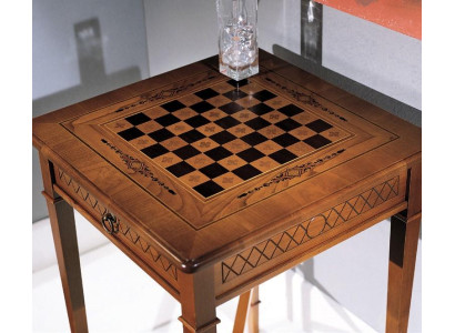 Schachtisch Spieltisch Tisch Mit Schach Miniatur Studien Möbel Tische Brettspiel