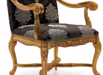 Wohnzimmer Esszimmer Lehnstuhl Polsterstuhl Armlehne Luxus Sessel Stuhl Stühle