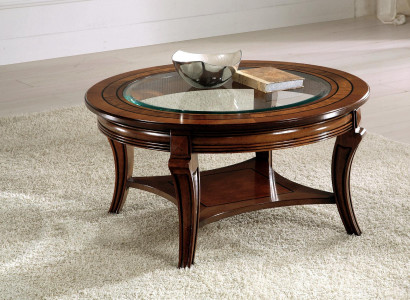 Couchtisch Rund Tisch Holz Italienische Möbel Runde Tische Couchtische Neu