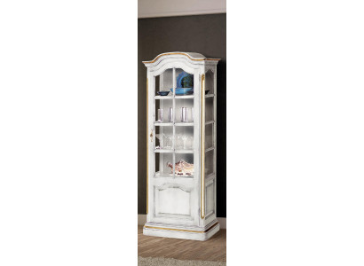 Anrichte Massivholz Sideboard Weiß Wohnzimmer Anrichte Esszimmer Vitrinen Möbel
