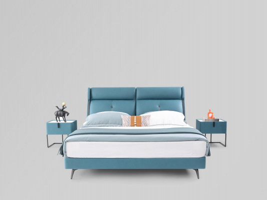 Betten Doppel Hotel Schlaf Zimmer Holz Neu 180x200cm Bett Polster Design