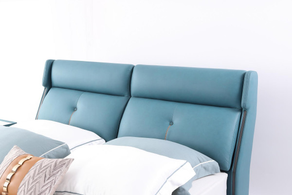 Betten Doppel Hotel Schlaf Zimmer Holz Neu 180x200cm Bett Polster Design