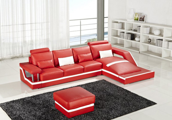 Ecksofa Sofagarnitur Couch Ecke Polster Hocker Set Komplett Sessel Sofa