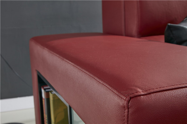 Couch Wohnlandschaft Eck Garnitur Design Modern Sofa U-Form Leder