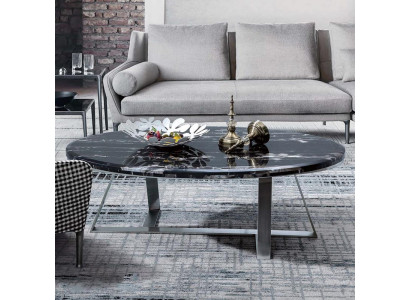 Couch Tisch Rund Tische Runde Sofa Neu Metall Glas Beistell Designer