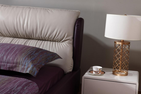 Modernes Luxus Design Bett XXL Betten Stil Dekor Hotel Doppel Leder 140 160