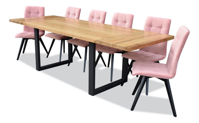 Esstisch 6x Stühle Klassische Esszimmer Garnitur 7tlg.Set Rechteckig Tisch Stuhl