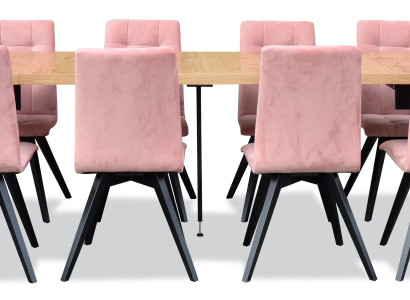 Modern Esszimmer Möbel Esstisch + 6 Stühle Komplett Garnitur 7tlg. Set Gruppe