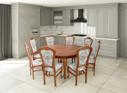 Esszimmer Holz Tische Essgruppe Set Stuhl Gruppe Neu Tisch 8x Design Stühle 9tlg