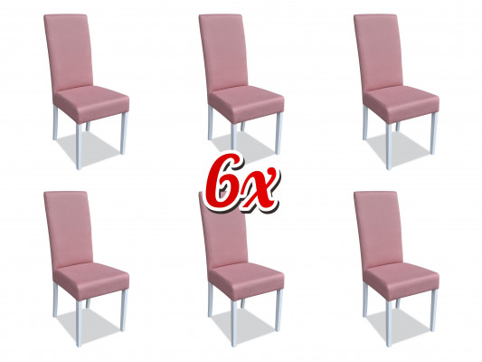 Modern Stuhl Holz Wohnzimmer Möbel Set 4x Stuhl Elegant Luxus Neu