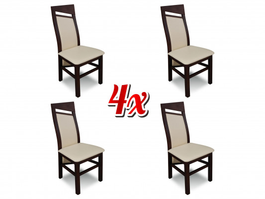Designer Holz Textil Polster Stühle Gastro Esszimmer Stoff Set 4x Sessel Stuhl