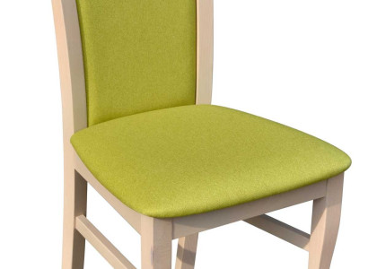 Esszimmer Stuhl 1 Sitzer Holz Luxus Klassische Möbel Design Lehnstuhl