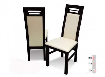 MASSIVHOLZ HOLZ STUHL MODERN DESIGNER LANGE ESSZIMMERSTUHL KÜCHE DEKORATIVE
