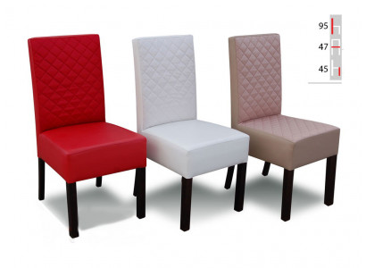 MASSIVHOLZ HOLZ DESIGNER ESSZIMMERSTUHL VOLLEDER STUHL MODERN DEKORATIVE