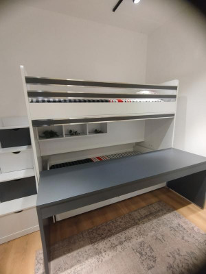 Etagenbett Jugendzimmer Kinderbett Holz Jugendzimmer Hochbetten Etagen Bett Neu