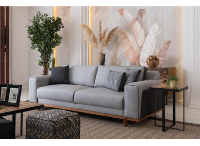 Big Sofa 242cm Couch Polster Möbel Sofas Stoffcouch Einrichtung Textil