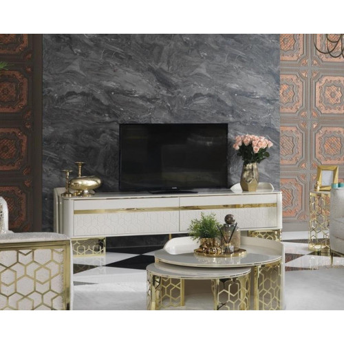 Wohnzimmerschrank Highboard Anrichte Kommode Schrankkonsole Fernseher Ständer