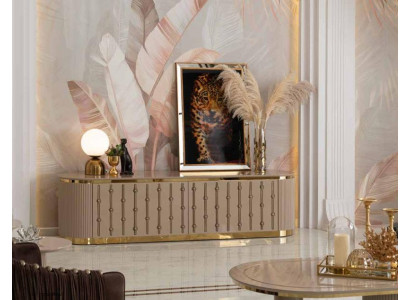 RTV Schrank Wohnzimmer Möbel Luxus Einrichtung tv sideboard Möbel Ständer