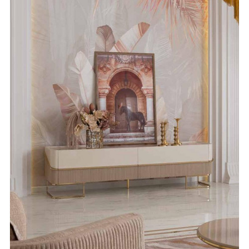 Klassischer Fernseher Ständer Sideboard Kommode Wohnzimmer Schränke rtv tv