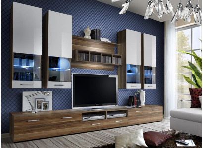 Luxus tv Ständer Wohnzimmer rtv Lowboard Designer Wandregal Modern Wohnwand